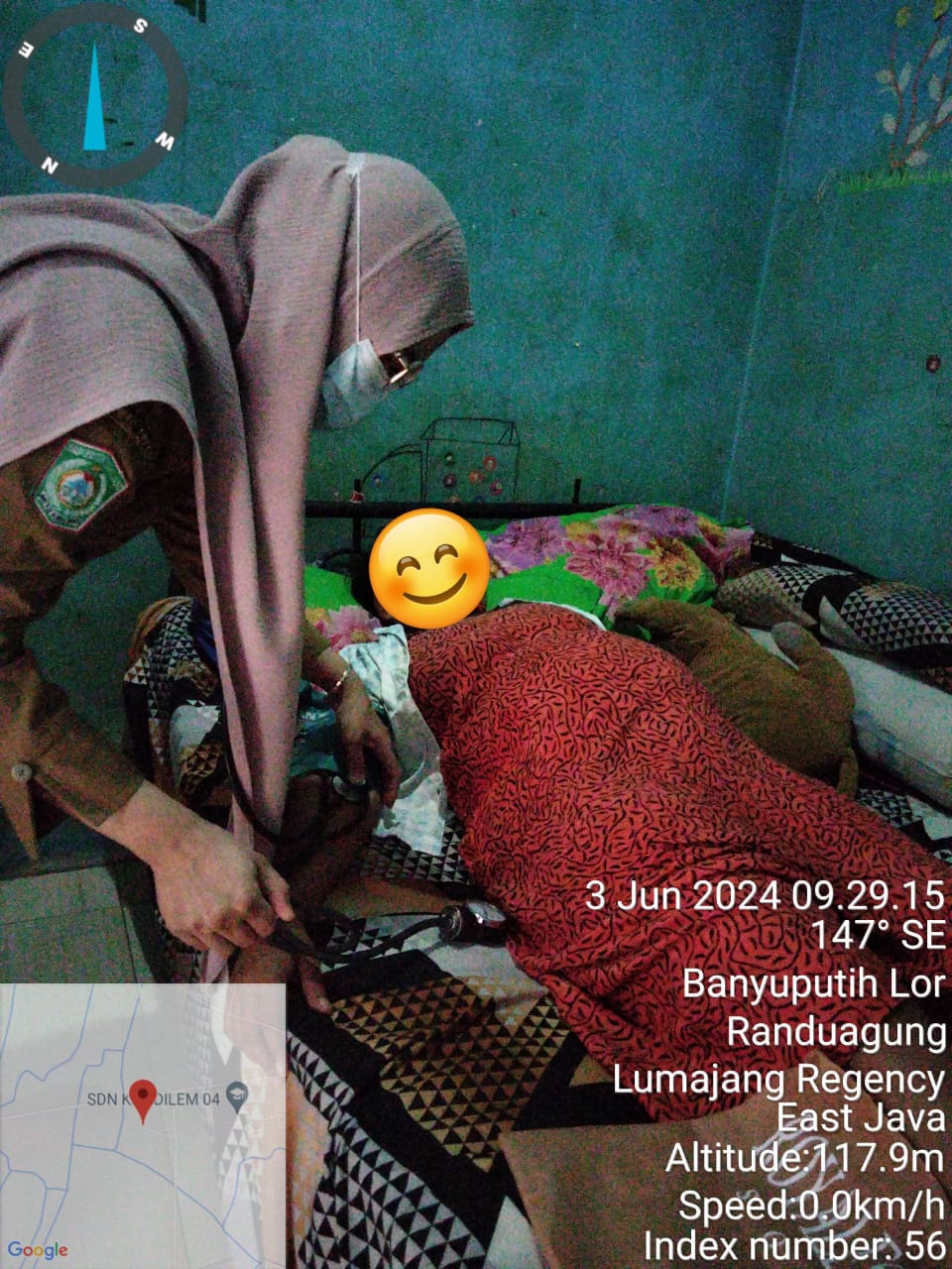 Kegiatan kunjungan dan pendampingan ibu hamil resiko tinggi